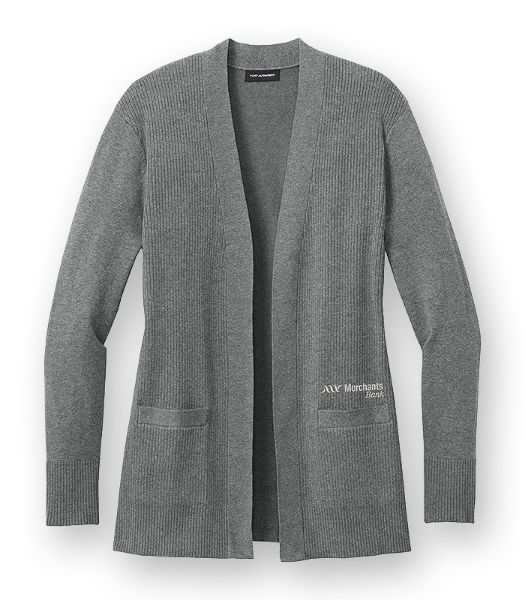 Picture of LSW2890 - Ladies' Easy Care Open Front Cardigan