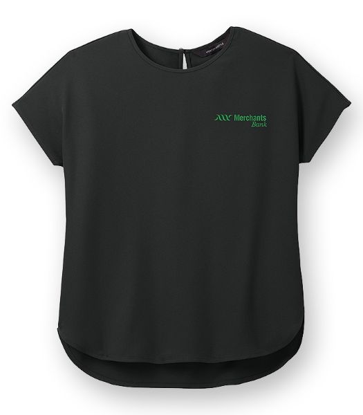 Picture of MM2015 - Ladies Stretch Crepe Crew