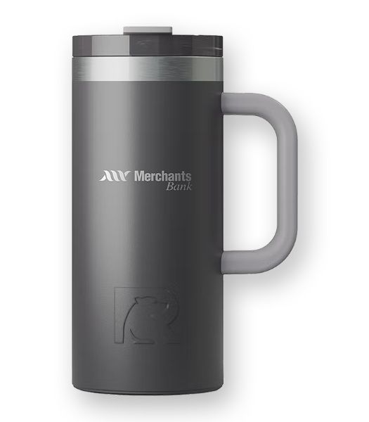 Picture of RTIC516 - 16 oz RTIC® Stainless Steel Ceramic Lined Road Trip Travel Mug